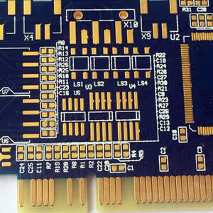 FR4 material double-sided PCB board gold finger