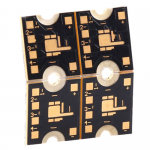 1.6mm Heavy Copper PCB Gold Plated Round PCB