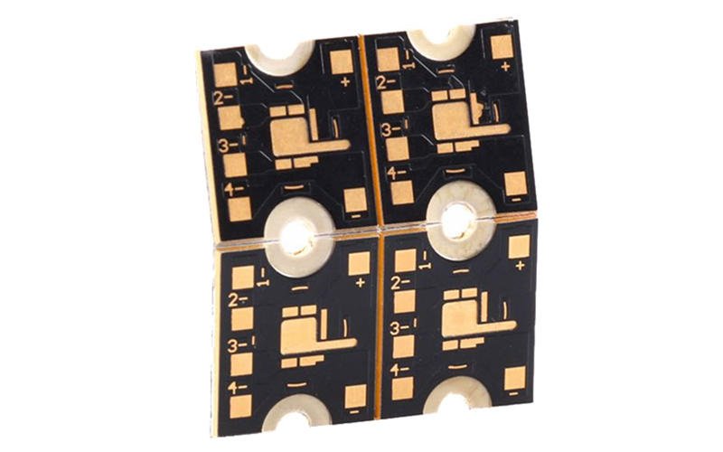 1.6mm Heavy Copper PCB Gold Plated Round PCB