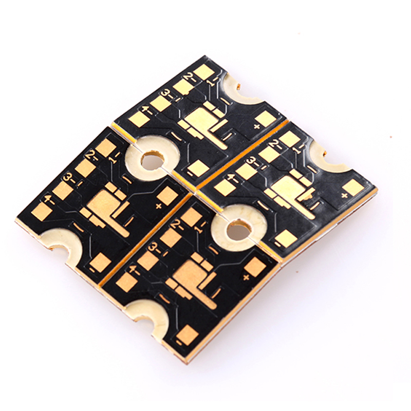 1.6mm Heavy Copper PCB Gold Plated Round PCB